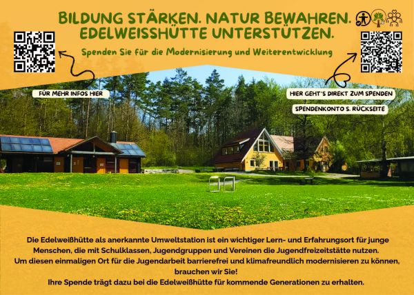 Bild Spendenaufruf Vorderseite