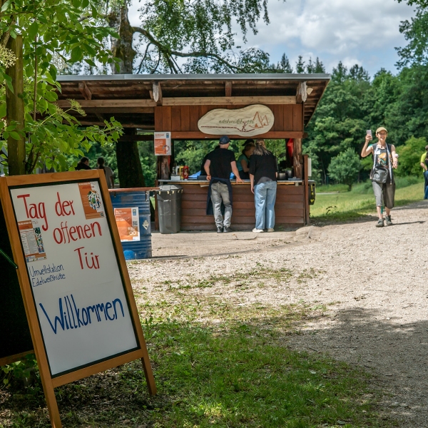 Willkommensschild